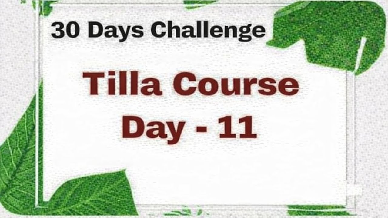 Tilla Class Day 11 | New Teereh Design Kaise Banaye| How To Make Leafs Design On Tilla Work