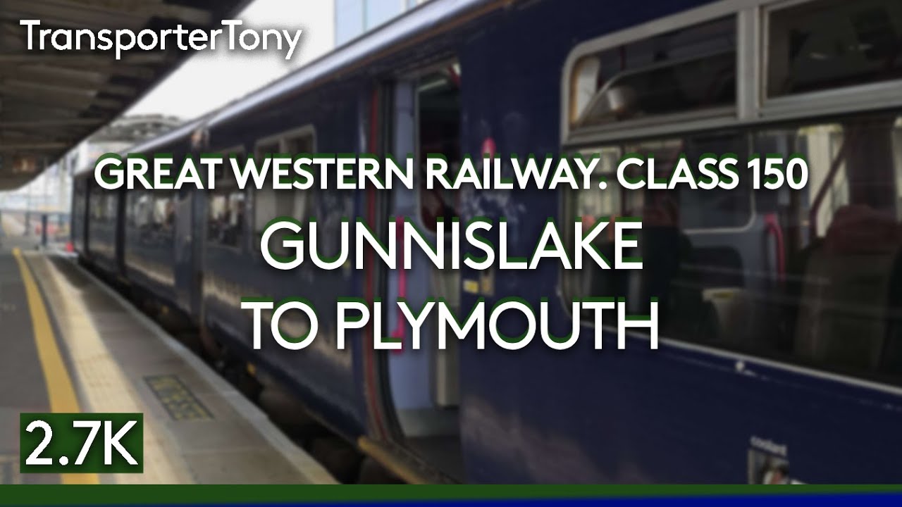 (First Great Western - Class 150) Full journey with GWR from Gunnislake to Plymouth