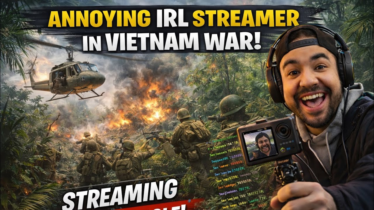 Annoying IRL Streamer in Vietnam War