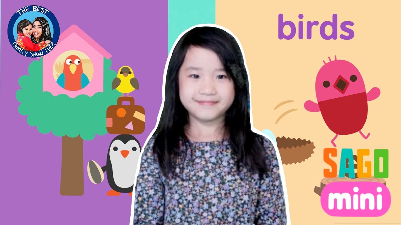 Sago Mini School Birds | Learning all about birds with Ella and Mommy | Kids App