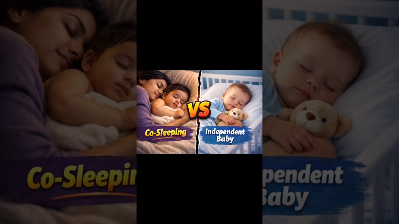 Co-sleeping vs Independent baby 👶