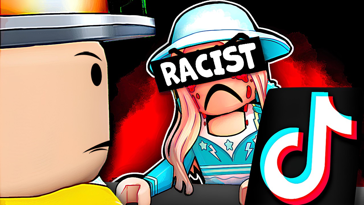 Разоблачение расистски настроенного пользователя Roblox в TikTok...