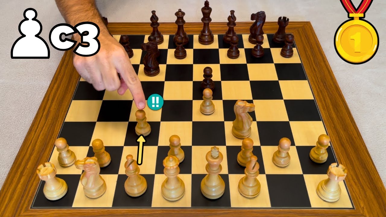 GANA SIEMPRE con el GAMBITO PONZIANI😱♟️