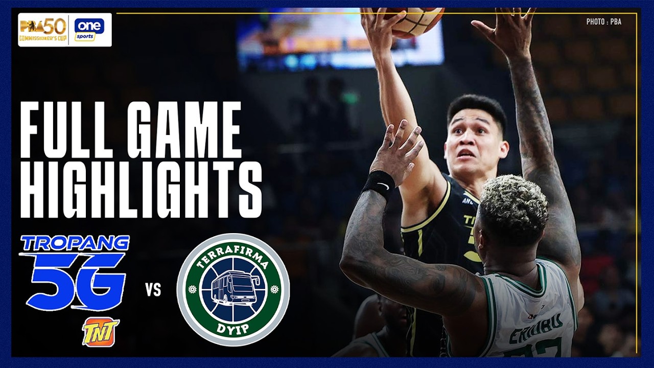 TNT vs TERRAFIRMA | FULL GAME HIGHLIGHTS | PBA SEASON 50 COMMISSIONER&rsquo;S CUP