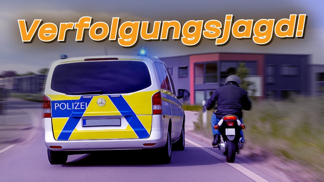 Einsender verfolgt Rollerfahrer und ruft Polizei 🚓🚨 | #GERMAN #DASHCAM | #335