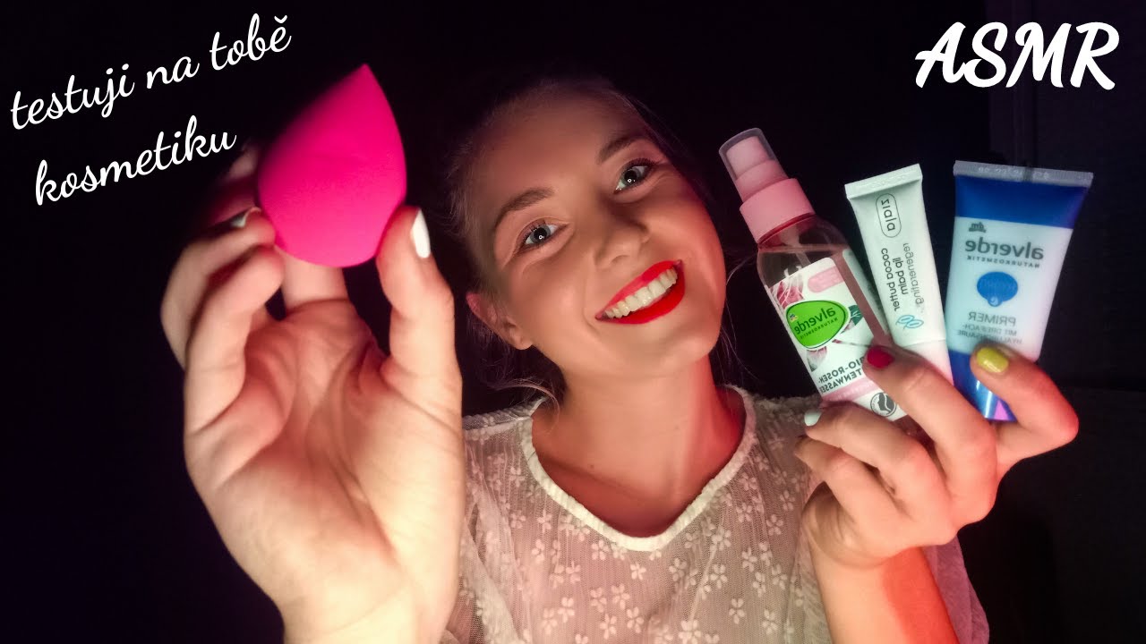 Zkouším na tobě své nové kosmetické produkty 🛍️ | ASMR CZ