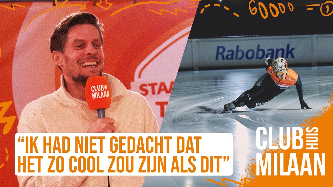 'Ik had niet gedacht dat het zo cool zou zijn' l Clubhuis Milaan | Olympische Winterspelen dag 1