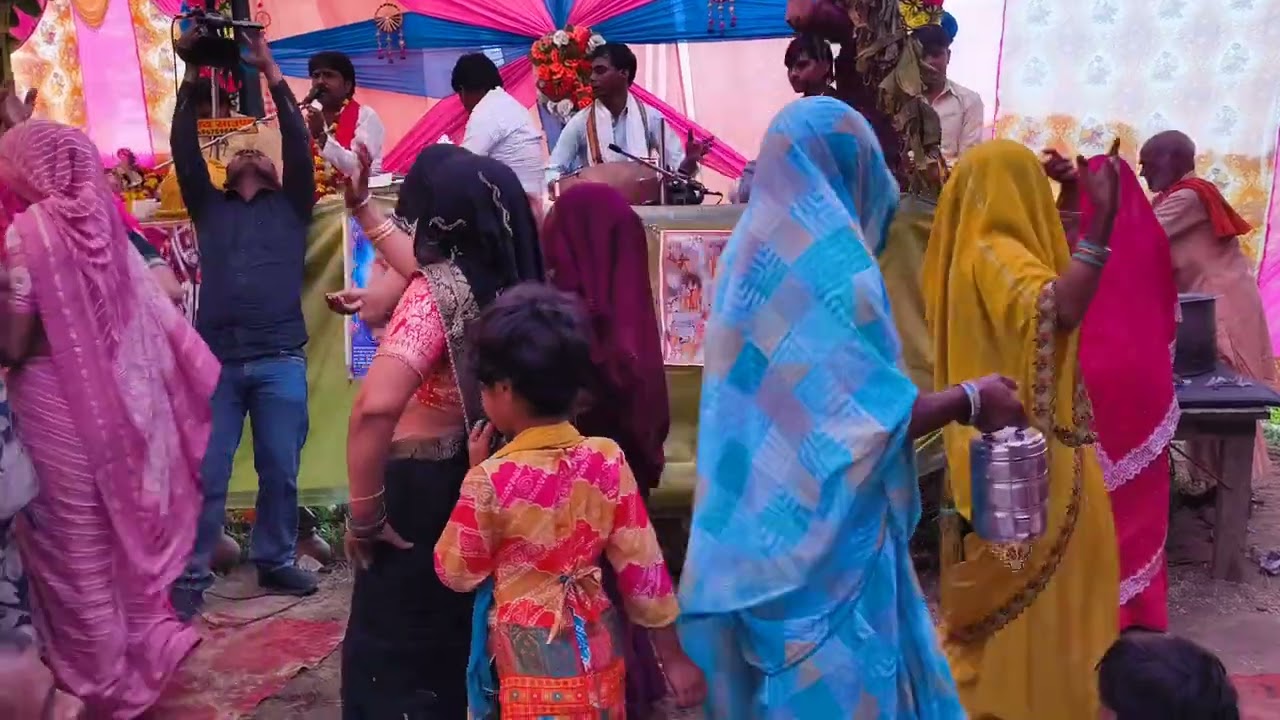 #सतीश_शास्त्री गांव अहरमई में मचा दी धूम 