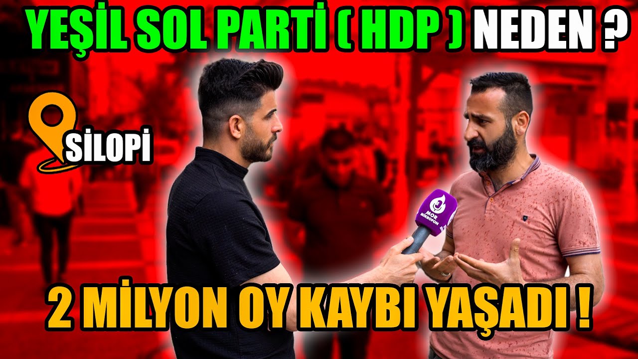 Yeşil Sol Parti (HDP) Neden ? 2 Milyon Oy Kaybı yaşadı !