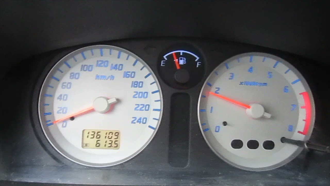 Suzuki Ignis Sport 0-100 km/h Tacho