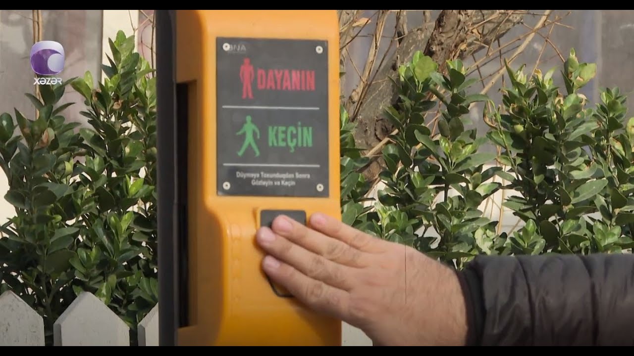 Piyadaların rahat hərəkəti üçün işıqfor qoyulsa da İŞLƏMİR