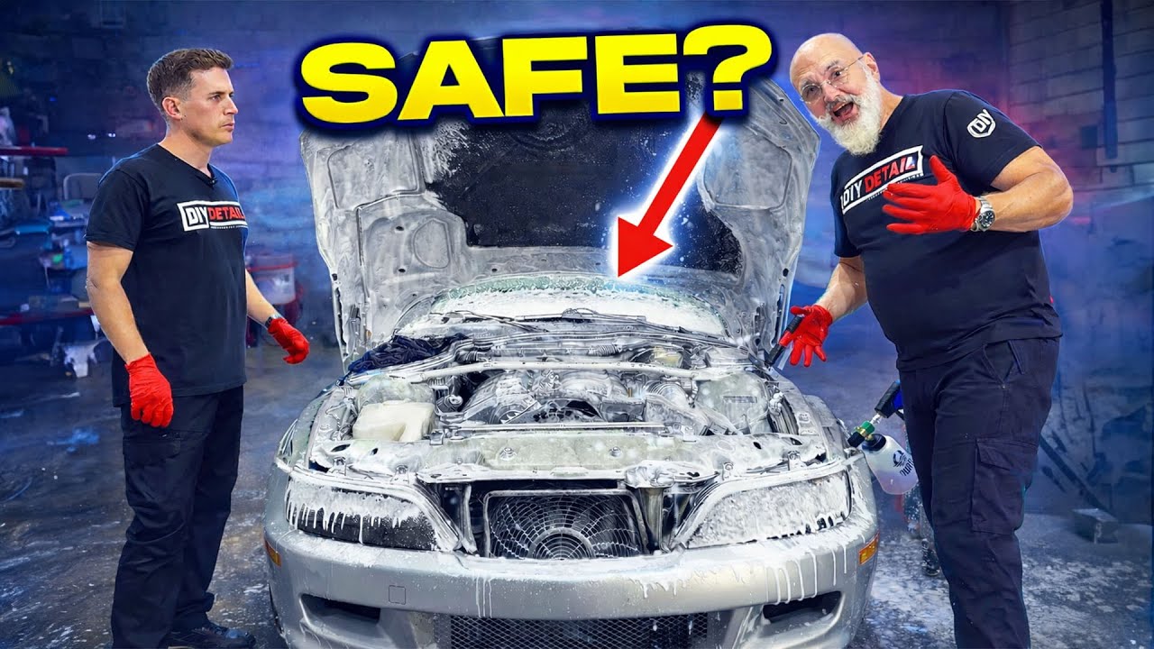 How to SAFELY CLEAN Your Engine Bay (With Foam!)