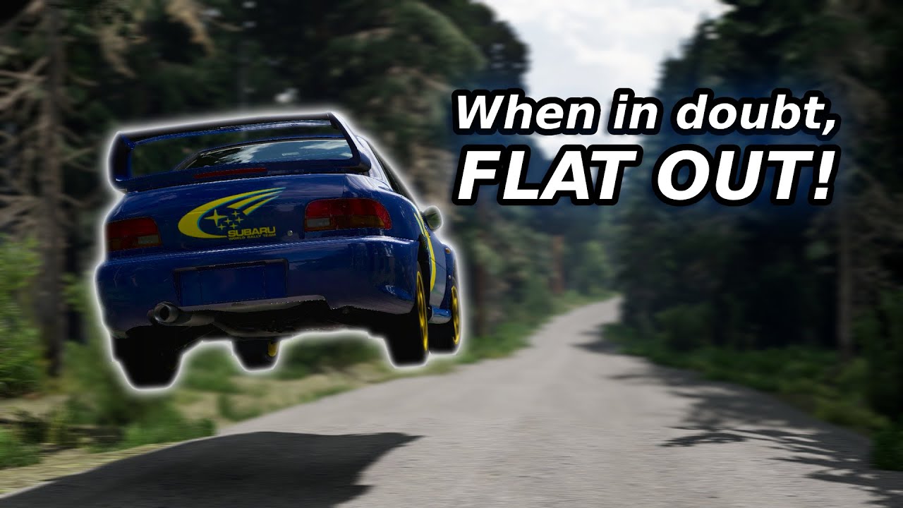 Subaru Impreza S4 Flat Out In Finland - Beamng.drive
