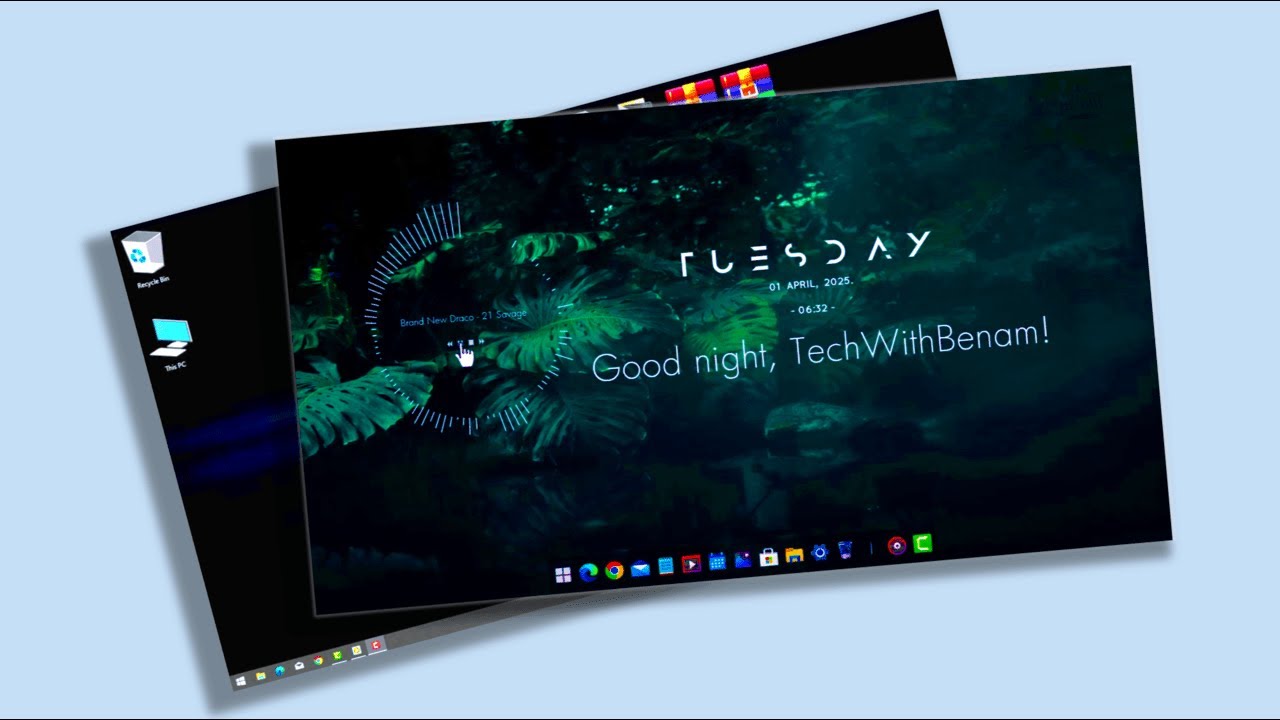 Make Windows 10 Look INSANELY Good with Rainmeter!