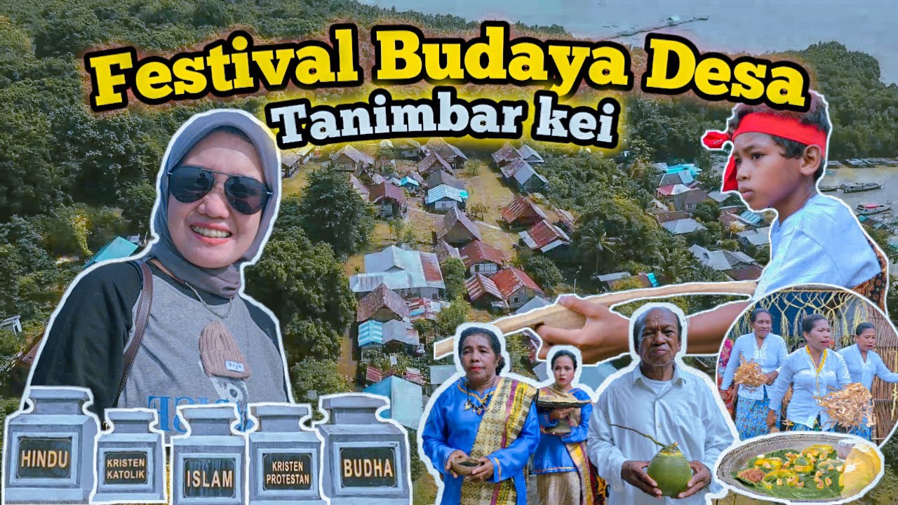 Festival Budaya di Desa Wisata Tanimbar kei