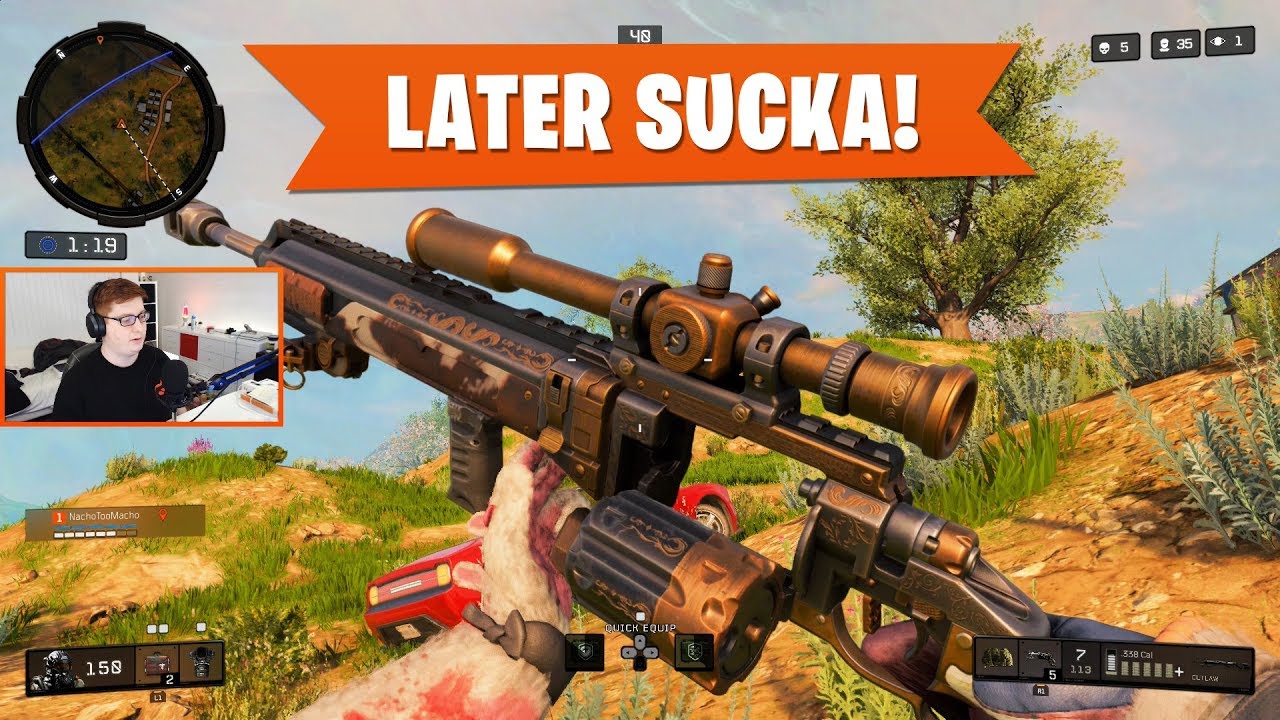 LATER SUCKA! | Black Ops 4 Blackout | PS4 Pro