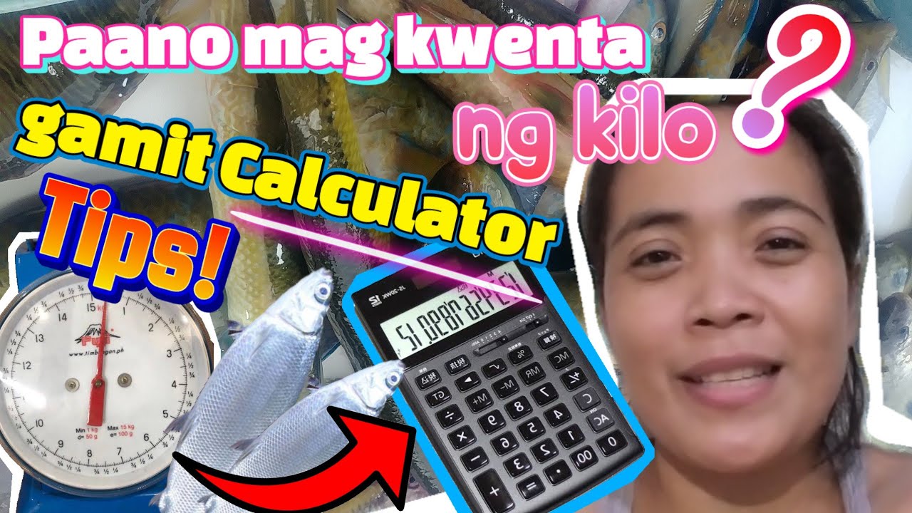 Paano mag kwenta ng kilo gamit ang Calculator easy tips #vlogs #tips