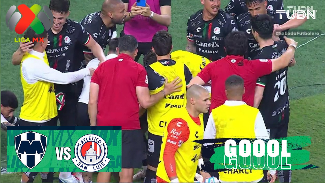 &iexcl;GOL DE &Uacute;LTIMO MINUTO! Monterrey 1-2 Atl&eacute;tico de San Luis | Liga MX - Jornada 13 Clausura 2026 | TUD