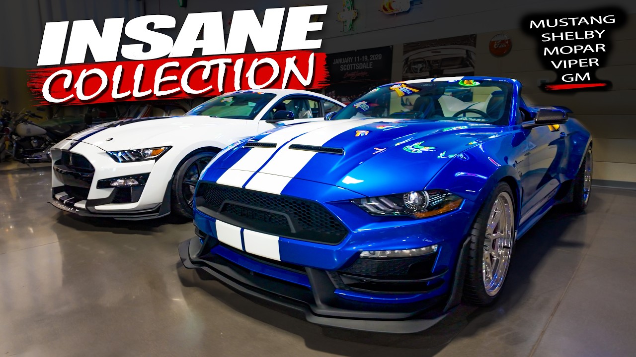 Внутри частной коллекции маслкаров! Редкие Mopar, Viper и Shelby Mustang