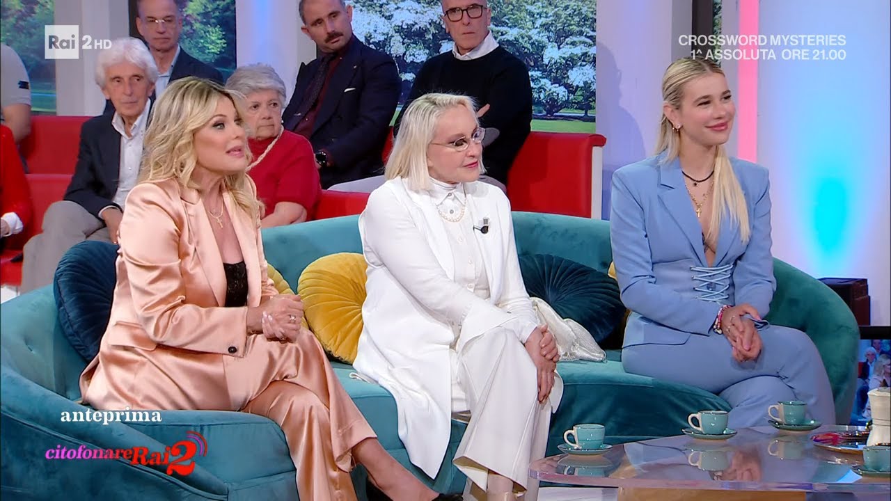 Eleonora Giorgi, Clizia Incorvaia e Patrizia Pellegrino - Citofonare Rai2 14/05/2023