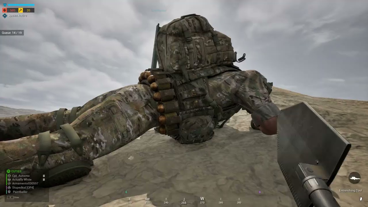Squad Hill under attack