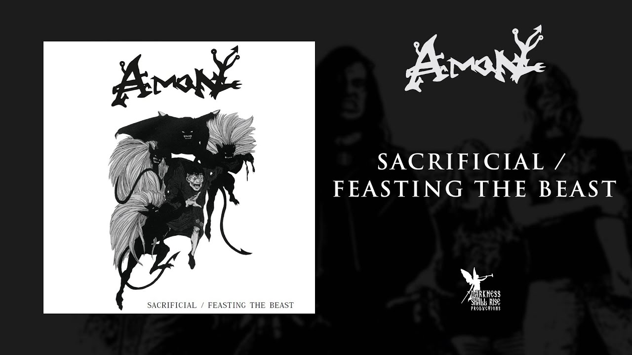 Amon - Sacrificial/Feasting The Beast - full album (DSR199 / DSR Productions)