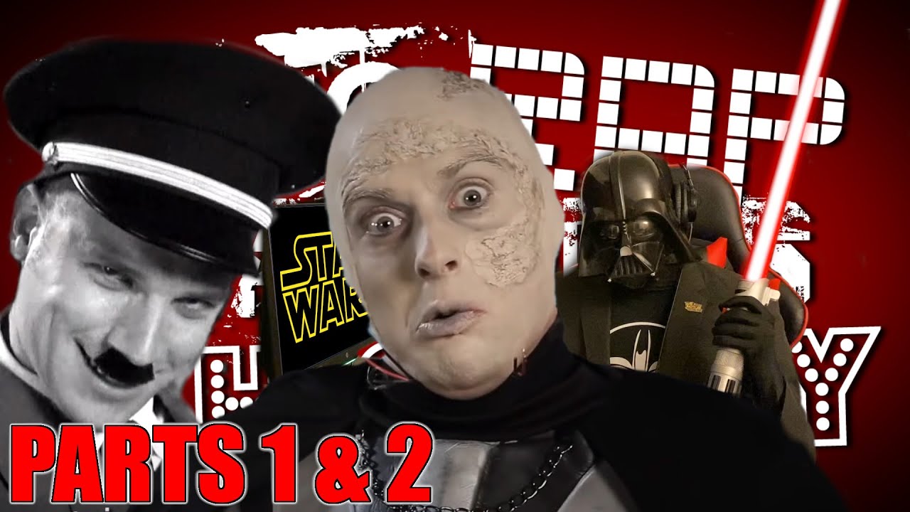 We Streem - Epic Rap Battles of History Hitler vs Darth Vader [Parts 1 & 2] (Reaction)