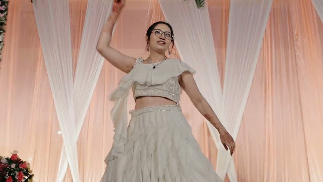 Brinda Solo Dance 💃 | Stunning Performance at Wedding Sangeet Night | #YashWedsShreya