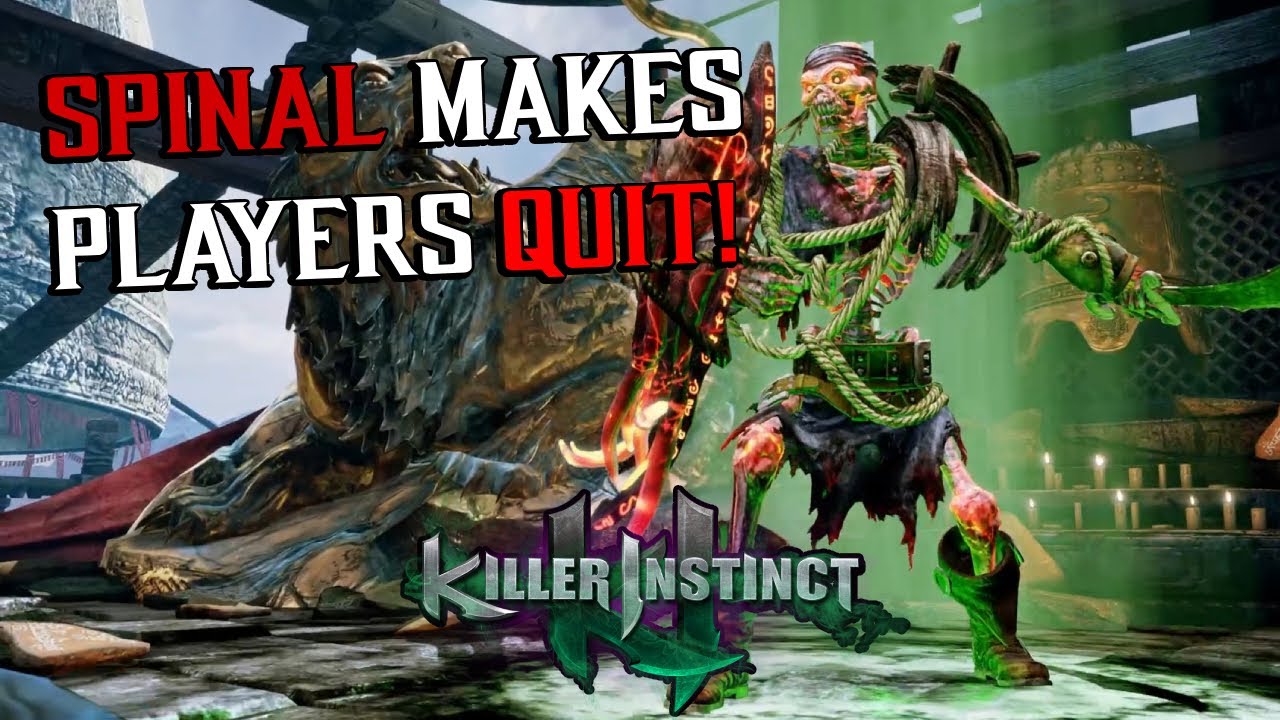 MY SPINAL IS RIDICULOUS! - Killer Instinct: Spinal Gameplay