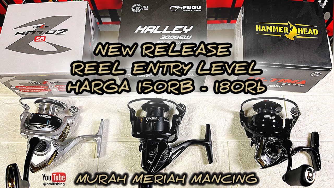 KAIZEN HATO 2 , FUGU HALLEY , HAMMERHEAD ULTIMA - NEW ENTRY LEVEL REEL