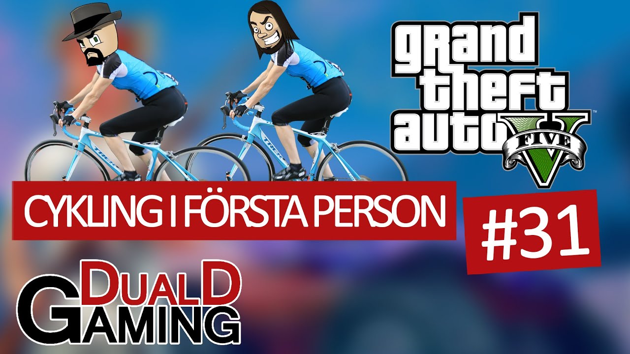GTA V PC #31 - Cykling i första person