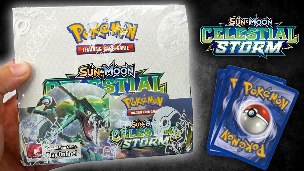 Opening *NEW* CELESTIAL STORM Booster Box!
