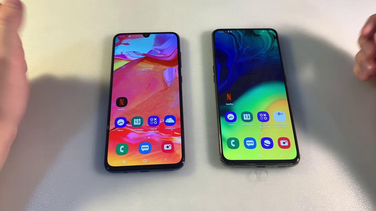 Samsung Galaxy A80 vs Samsung Galaxy A70