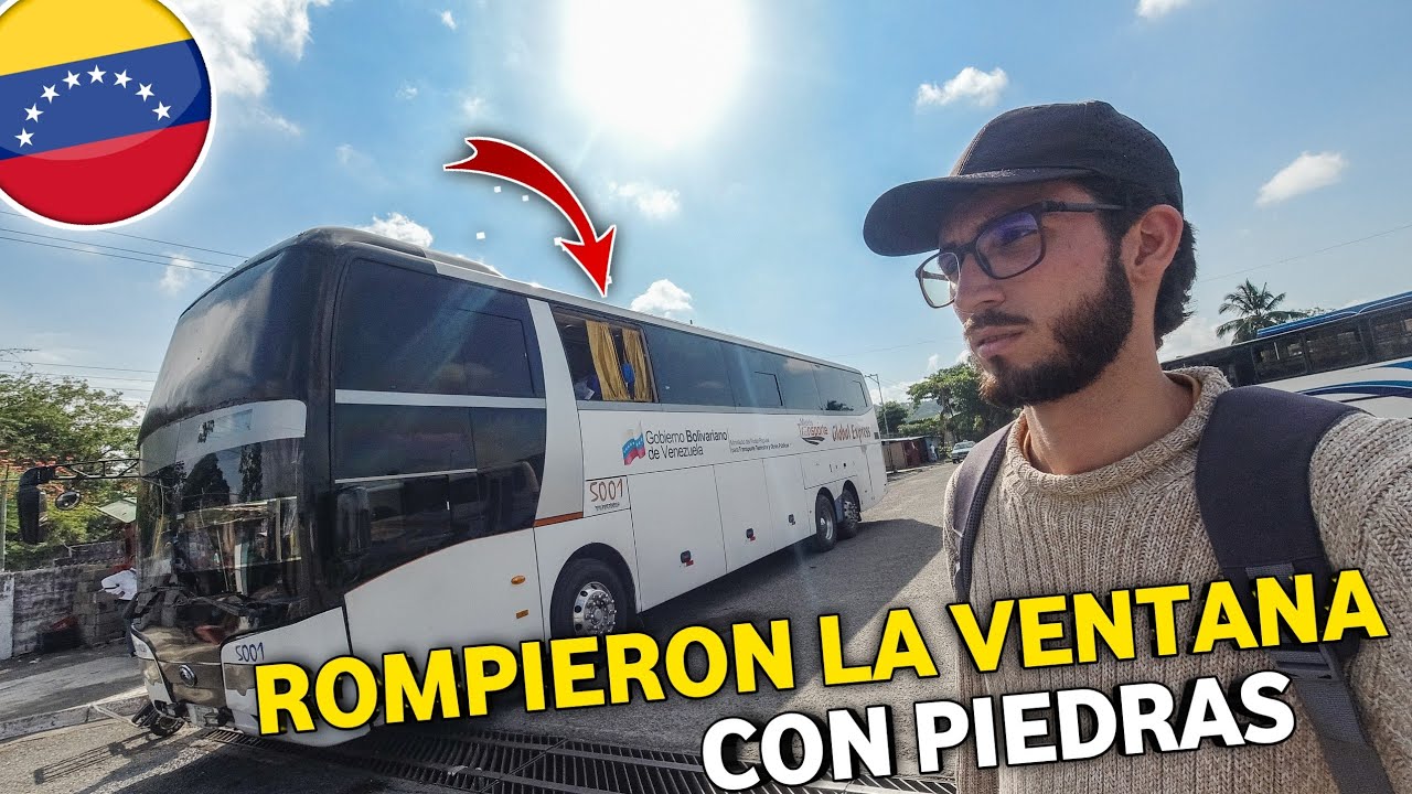 Viaje de NOCHE en BUS en Venezuela | Nos intentaron Asaltar