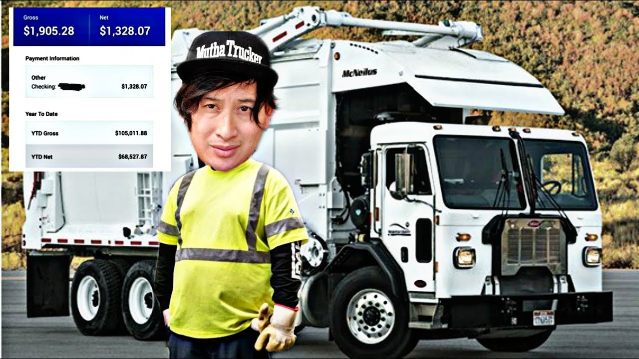 How Much Do Garbage Truck Drivers Make (Paystubs Exposed)