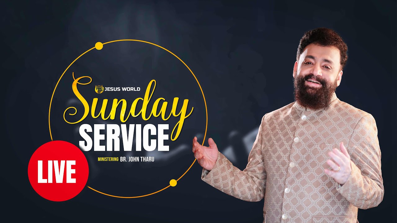 🔴 LIVE SUNDAY TRIVANDRUM  | 14/07/24 | Apostle John Tharu | Jesus World