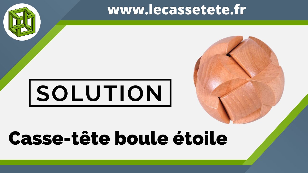 Solution Casse-Tête Boule Étoile