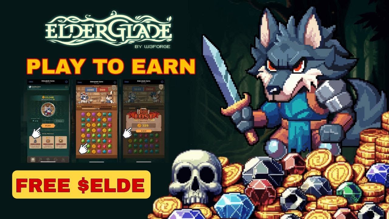 ELDERGLADE | Free P2E PLAY to EARN Game on TELEGRAM