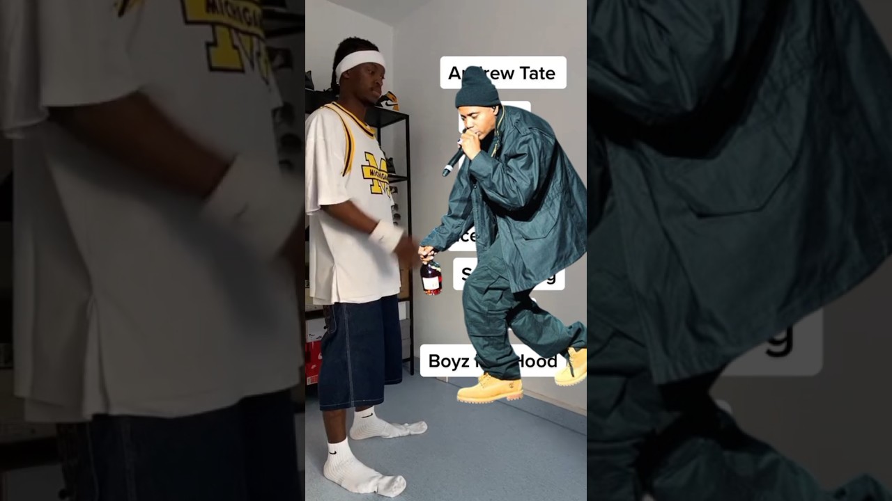 Nas outfits who should i do next #hiphop #outfit #90s #shorts #lilmanteen