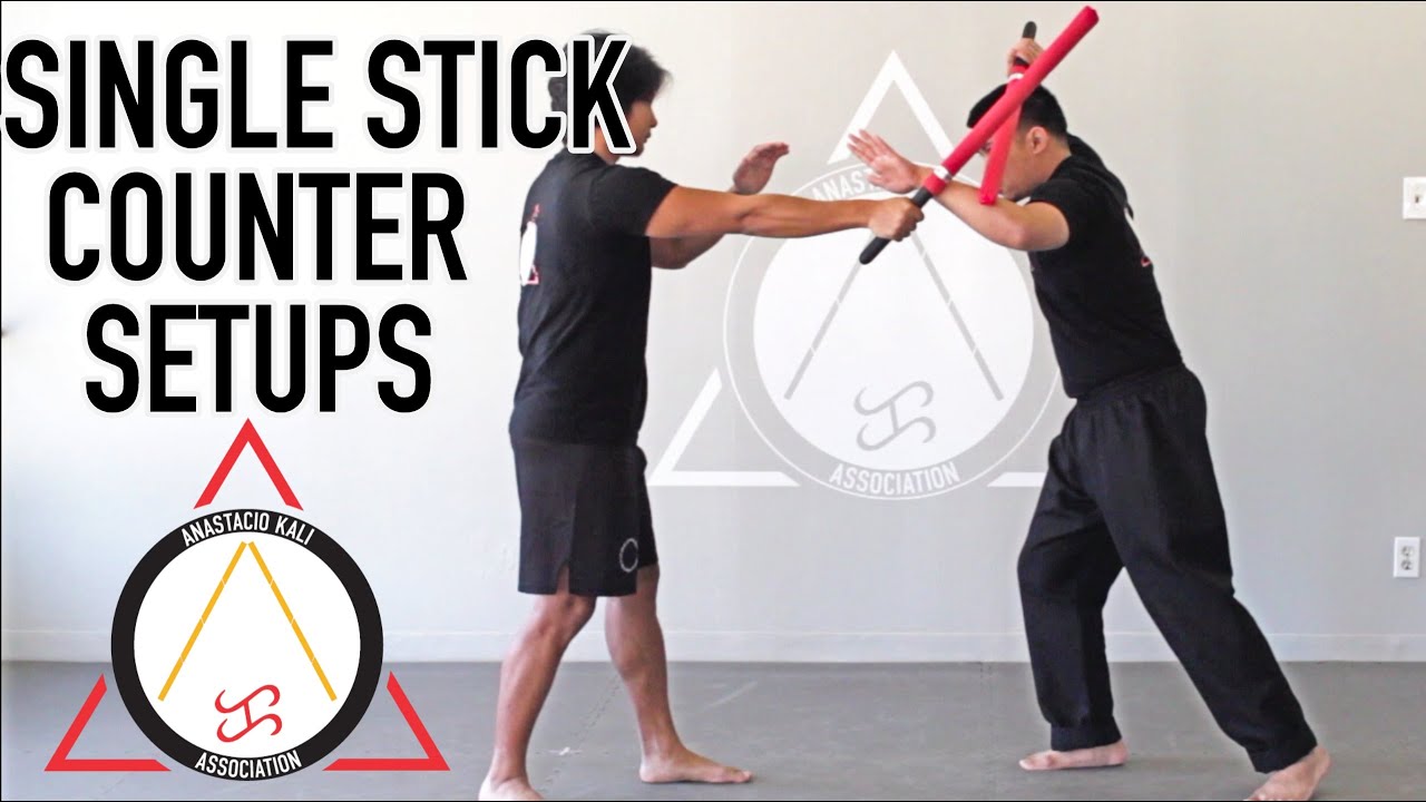 3 FMA Single Stick Setups | Анастасио Кали