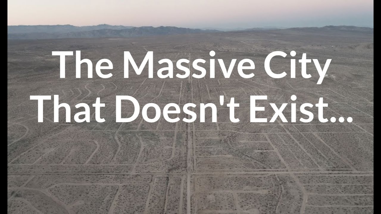 The Massive City That Doesn't Exist...