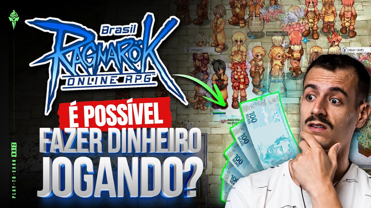Ele ganha muito dinheiro com Ragnarok Online!! Play to Earn RAIZ ft Lionel