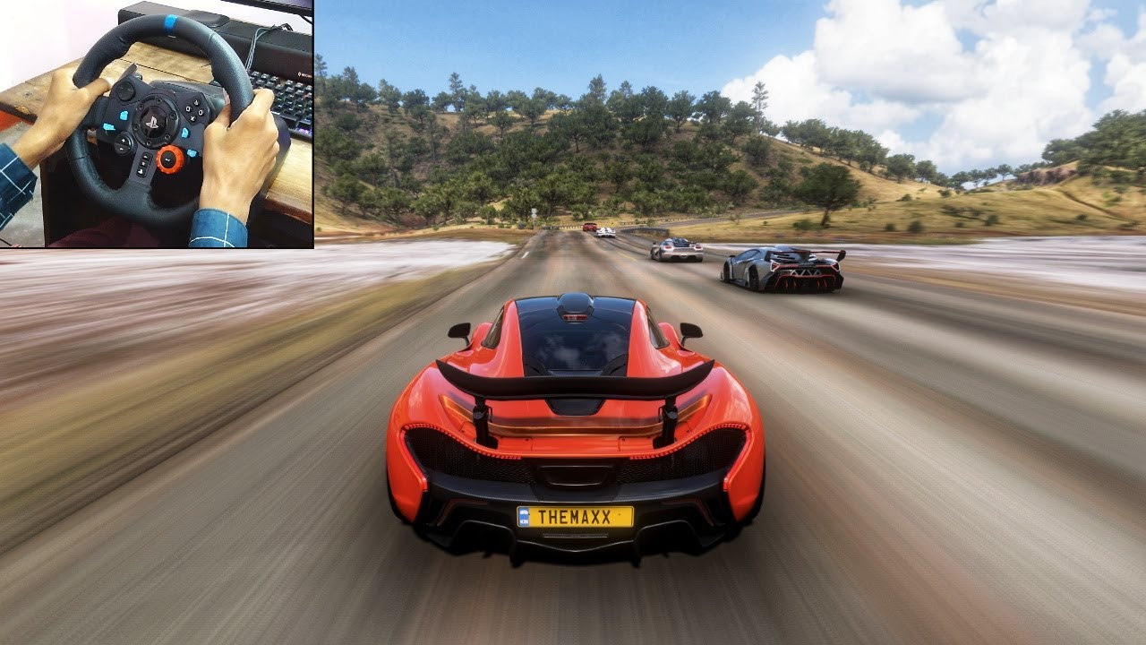 McLaren P1 VS Hypercars | Forza Horizon 5 | Logitech g29 gameplay