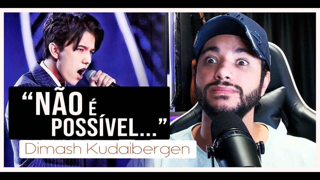 DIMASH KUDAIBERGEN, e seu controle absoluto dos registros vocais - React by Voice House