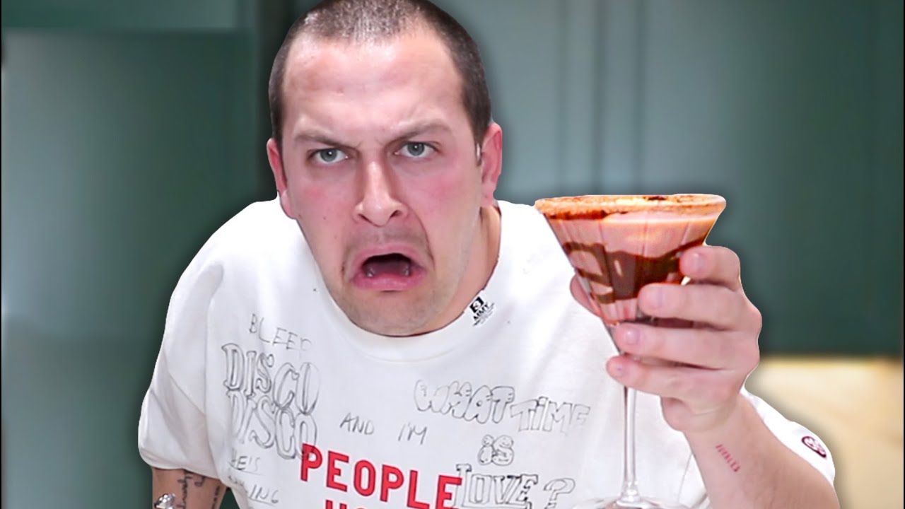 Trying really weird birthday cocktails (so beyond gross)