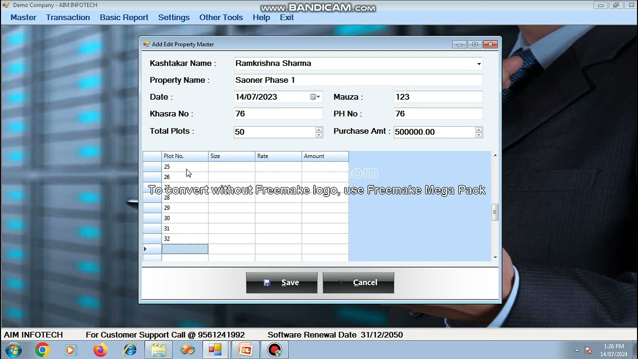 Real Estate Plot EMI Management System Part 1
