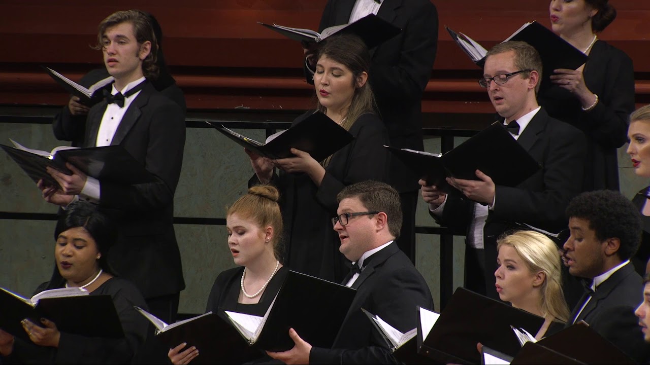 UNT A Cappella Choir: Palestrina - Super flumina Babylonis (1604)