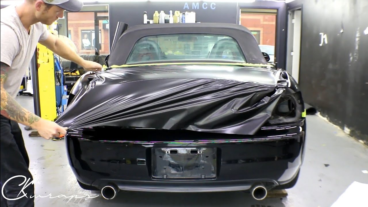 How To Vinyl Wrap A Honda S2000 Trunk By @ckwraps
