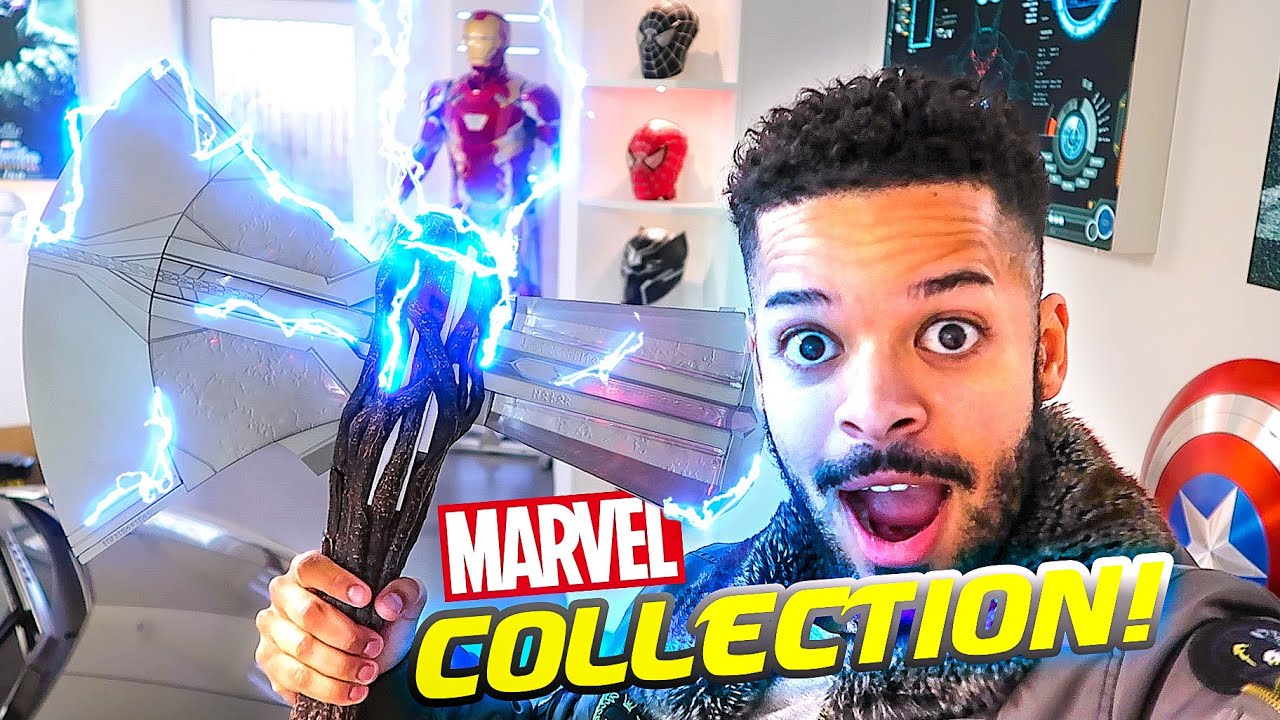 REVEALING MY FULL MARVEL COLLECTION 😳🤯 Loki, Ironman, Thor, Spiderman, Captain America, {part 2}