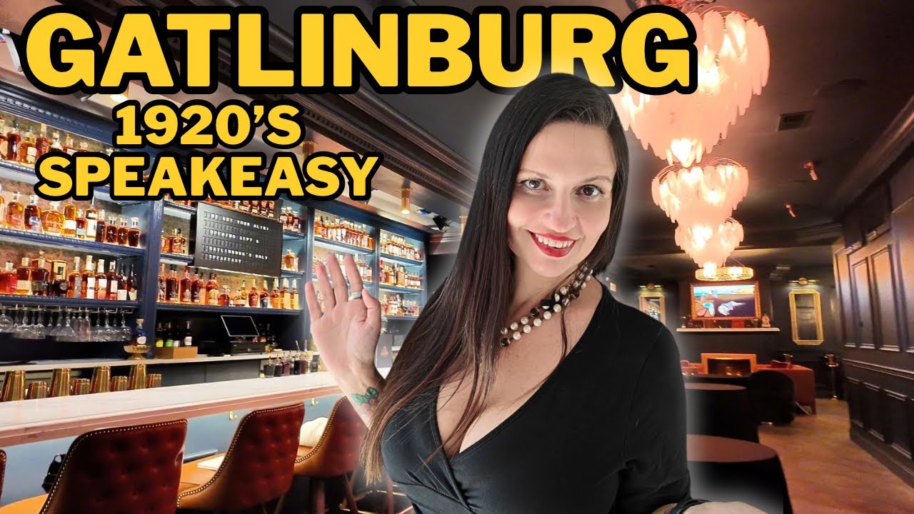 NEW Alibi Speakeasy in Gatlinburg Preview and Tour!